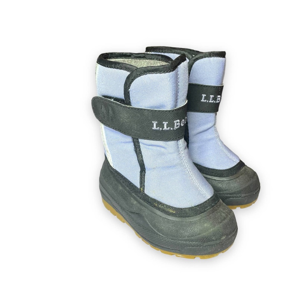 LL Bean Girls Toddler 6 Insulated Snow Boots Purple Lilac